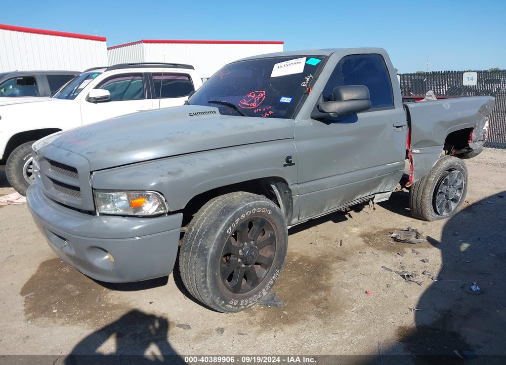 1999 DODGE RAM 1500 ST VIN: 1B7HF16Y0XS267318
