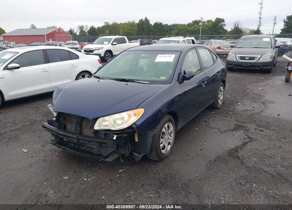 2009 HYUNDAI ELANTRA GLS VIN: KMHDU46D99U729607
