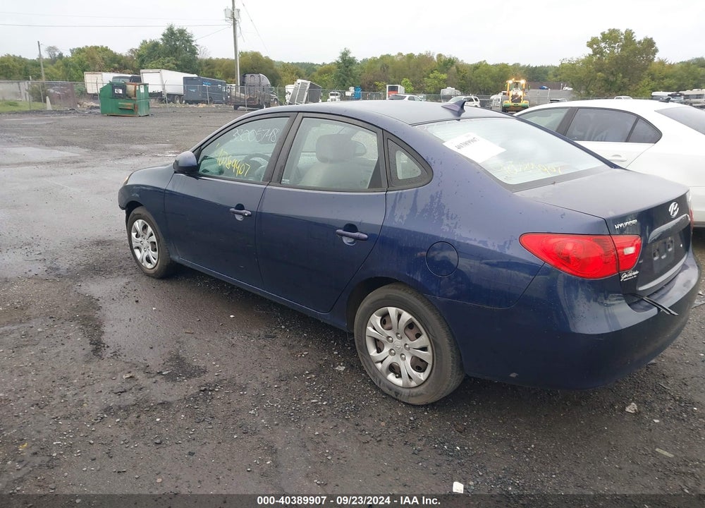 2009 HYUNDAI ELANTRA GLS VIN: KMHDU46D99U729607