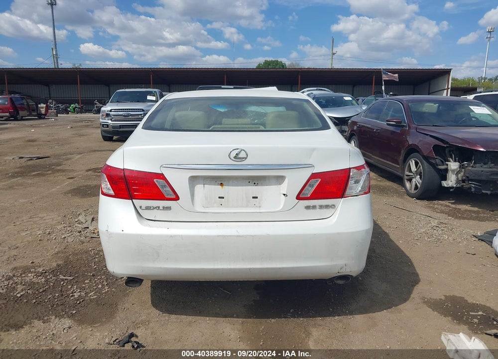 2009 LEXUS ES 350 VIN: JTHBJ46G292326514
