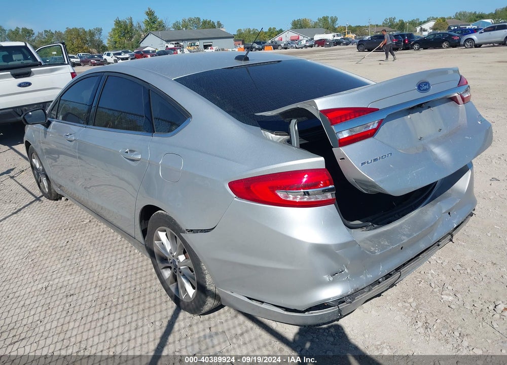 2017 FORD FUSION SE VIN: 3FA6P0HD4HR304866