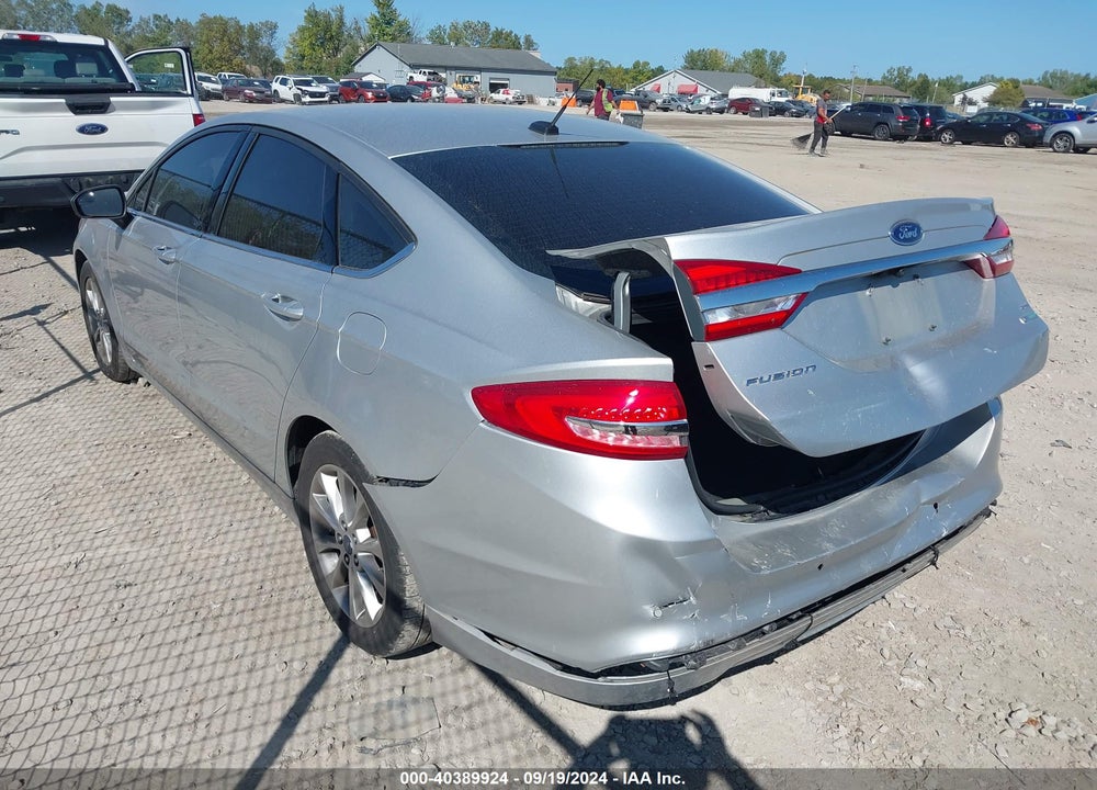 2017 FORD FUSION SE VIN: 3FA6P0HD4HR304866