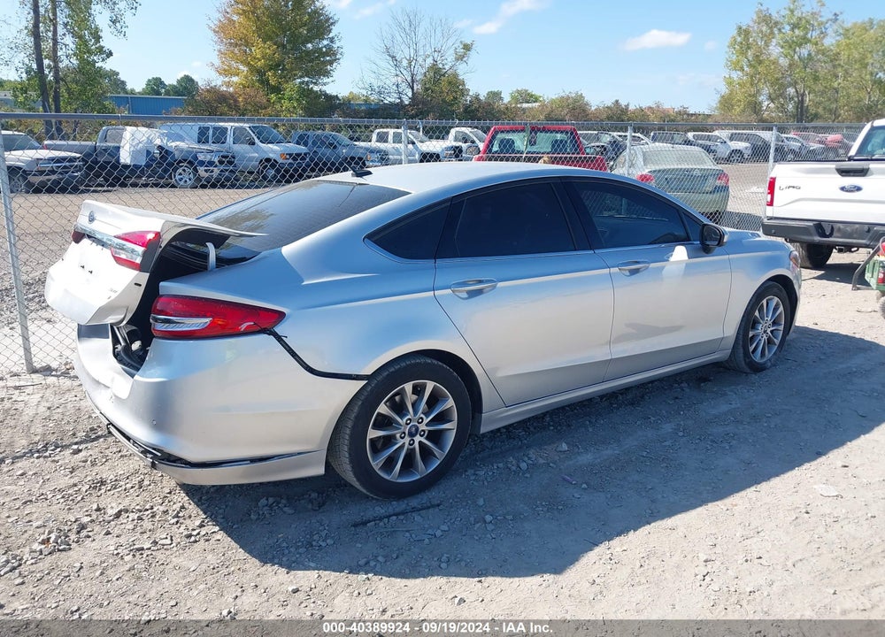 2017 FORD FUSION SE VIN: 3FA6P0HD4HR304866
