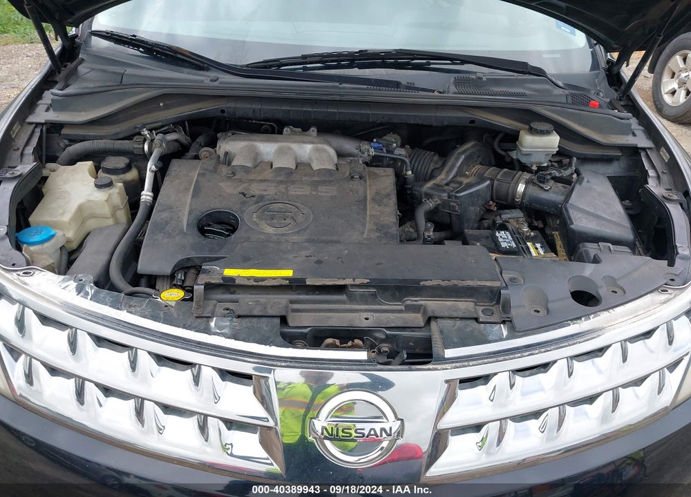 2007 NISSAN MURANO S VIN: JN8AZ08W77W619600