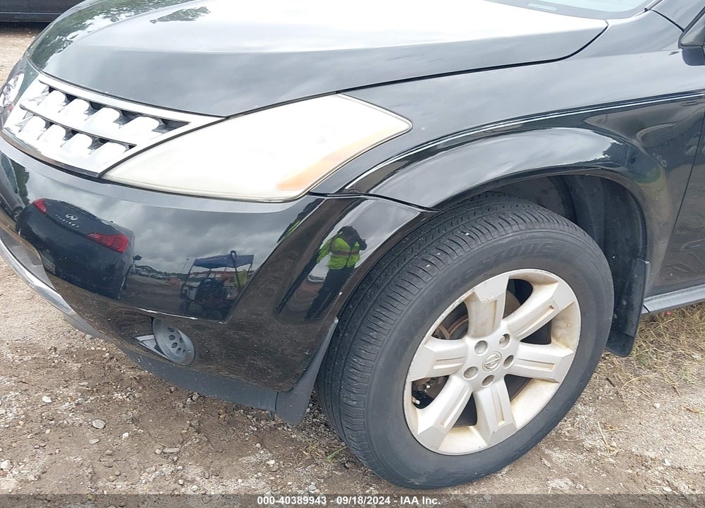 2007 NISSAN MURANO S VIN: JN8AZ08W77W619600
