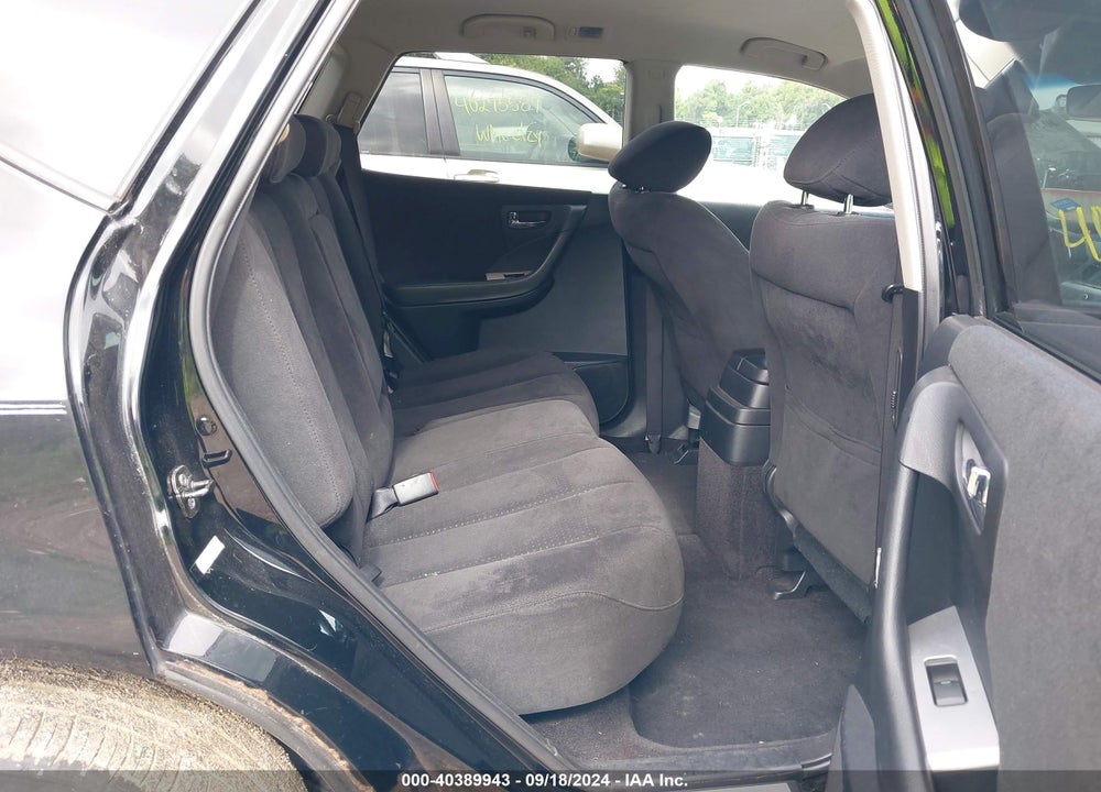 2007 NISSAN MURANO S VIN: JN8AZ08W77W619600