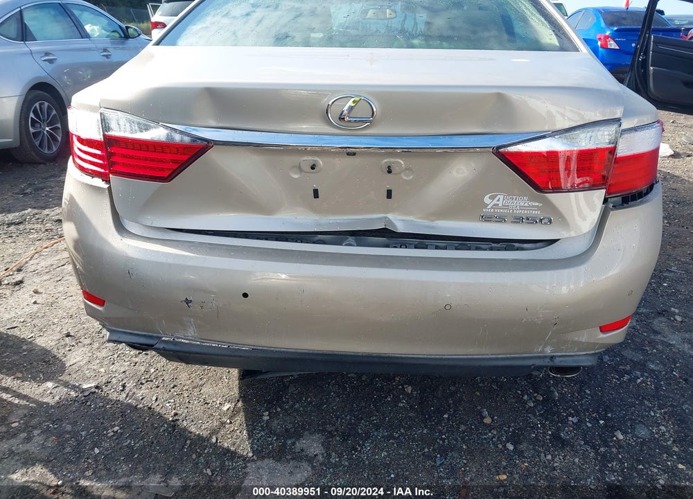 2013 LEXUS ES VIN: JTHBK1GG2D2010453