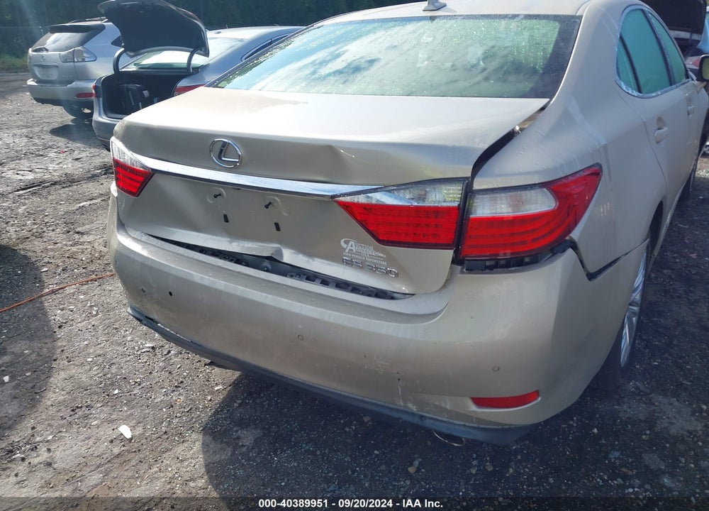 2013 LEXUS ES VIN: JTHBK1GG2D2010453
