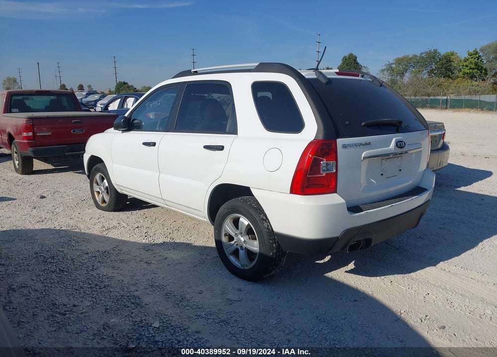 2010 KIA SPORTAGE LX VIN: KNDKG3A40A7693670
