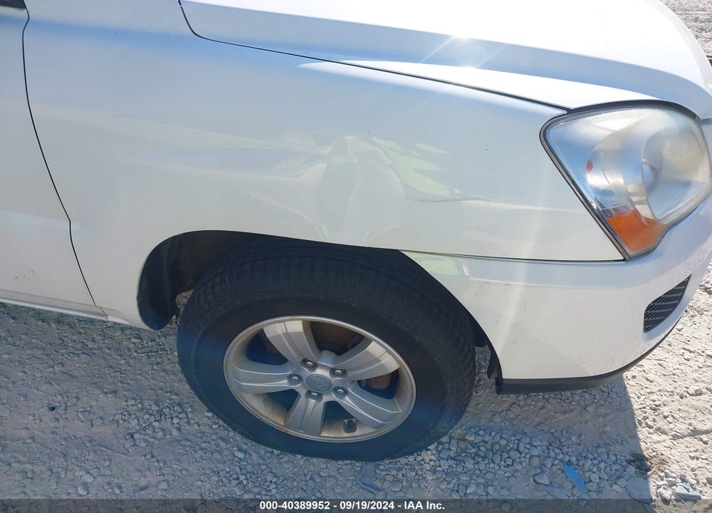 2010 KIA SPORTAGE LX VIN: KNDKG3A40A7693670