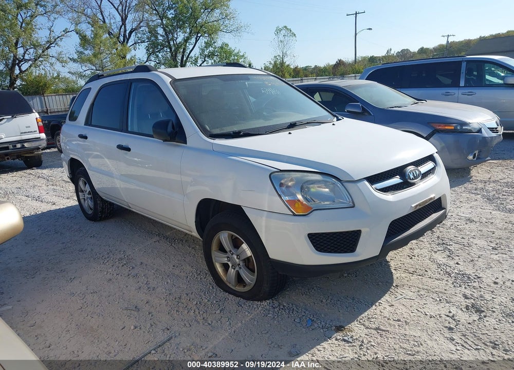 2010 KIA SPORTAGE LX VIN: KNDKG3A40A7693670