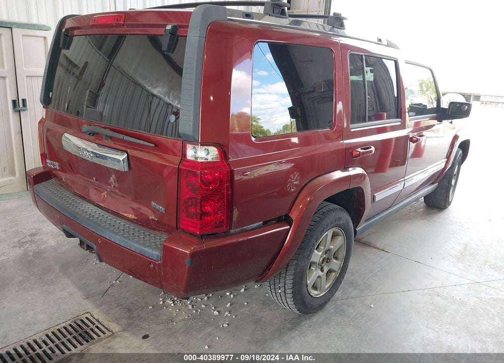 2008 JEEP COMMANDER LIMITED VIN: 1J8HG58278C110578