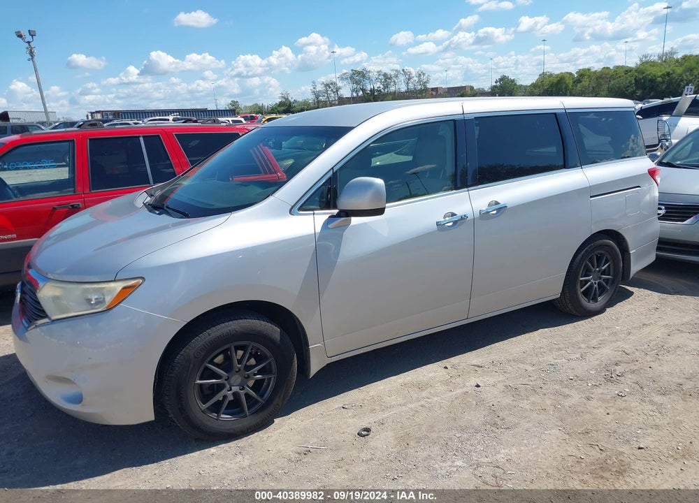 2012 NISSAN QUEST S VIN: JN8AE2KP1C9043164