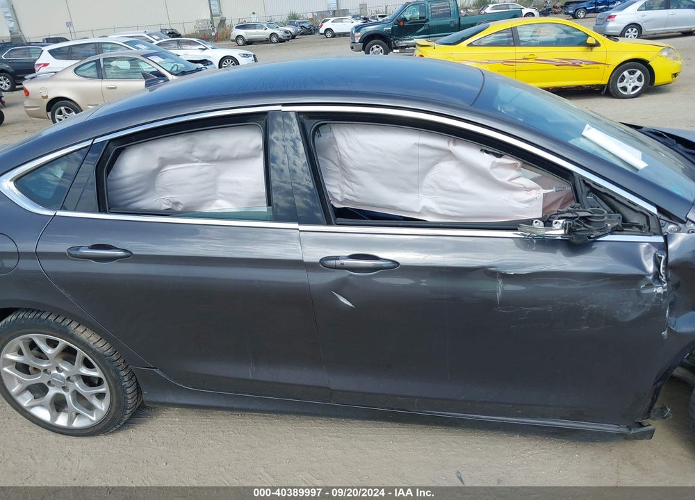 2015 CHRYSLER 200 C VIN: 1C3CCCEG3FN690788