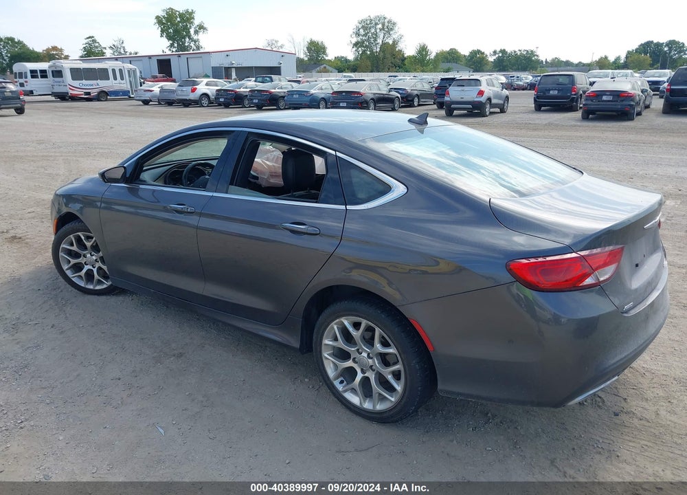 2015 CHRYSLER 200 C VIN: 1C3CCCEG3FN690788