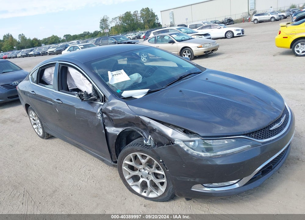 2015 CHRYSLER 200 C VIN: 1C3CCCEG3FN690788