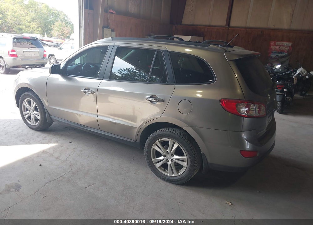 2012 HYUNDAI SANTA FE LIMITED V6 VIN: 5XYZK4AG9CG134170
