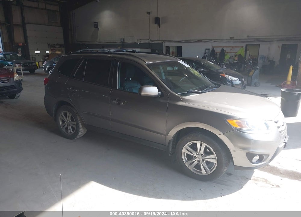 2012 HYUNDAI SANTA FE LIMITED V6 VIN: 5XYZK4AG9CG134170