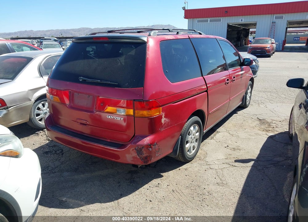 2004 HONDA ODYSSEY EX-L VIN: 5FNRL189X4B035191