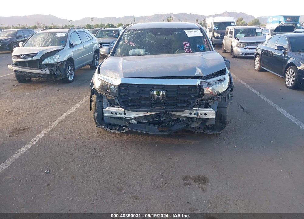 2022 HONDA PASSPORT 2WD EX-L VIN: 5FNYF7H52NB003775
