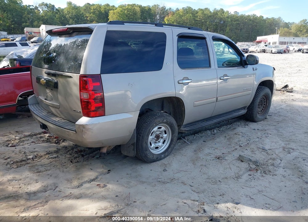 2007 CHEVROLET TAHOE LT VIN: 1GNFK130X7J345652