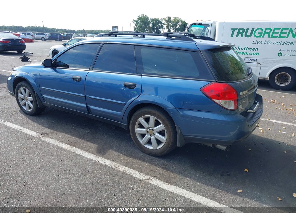 2008 SUBARU OUTBACK 2.5I/2.5I L.L. BEAN EDITION VIN: 4S4BP61C487342193
