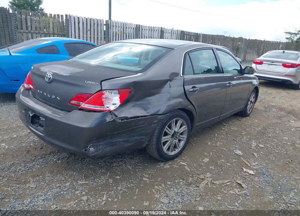 2005 TOYOTA AVALON LIMITED VIN: 4T1BK36B95U005058