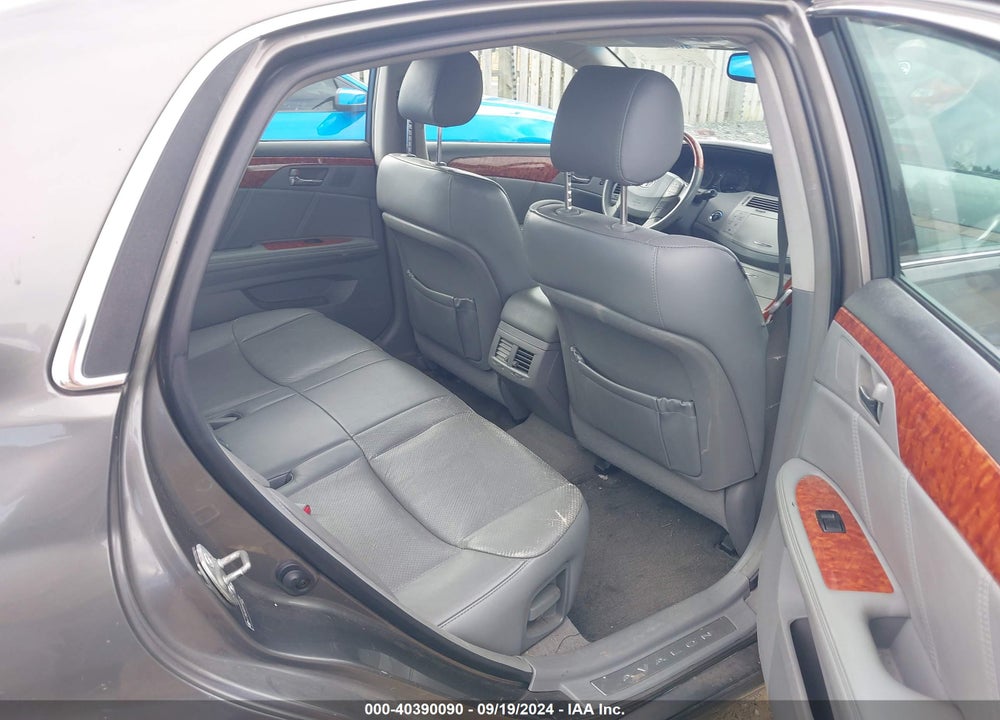 2005 TOYOTA AVALON LIMITED VIN: 4T1BK36B95U005058