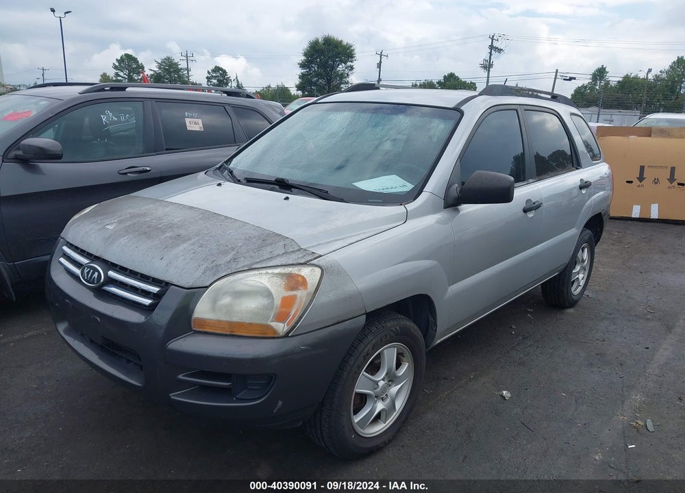 2007 KIA SPORTAGE LX VIN: KNDJF724477396785