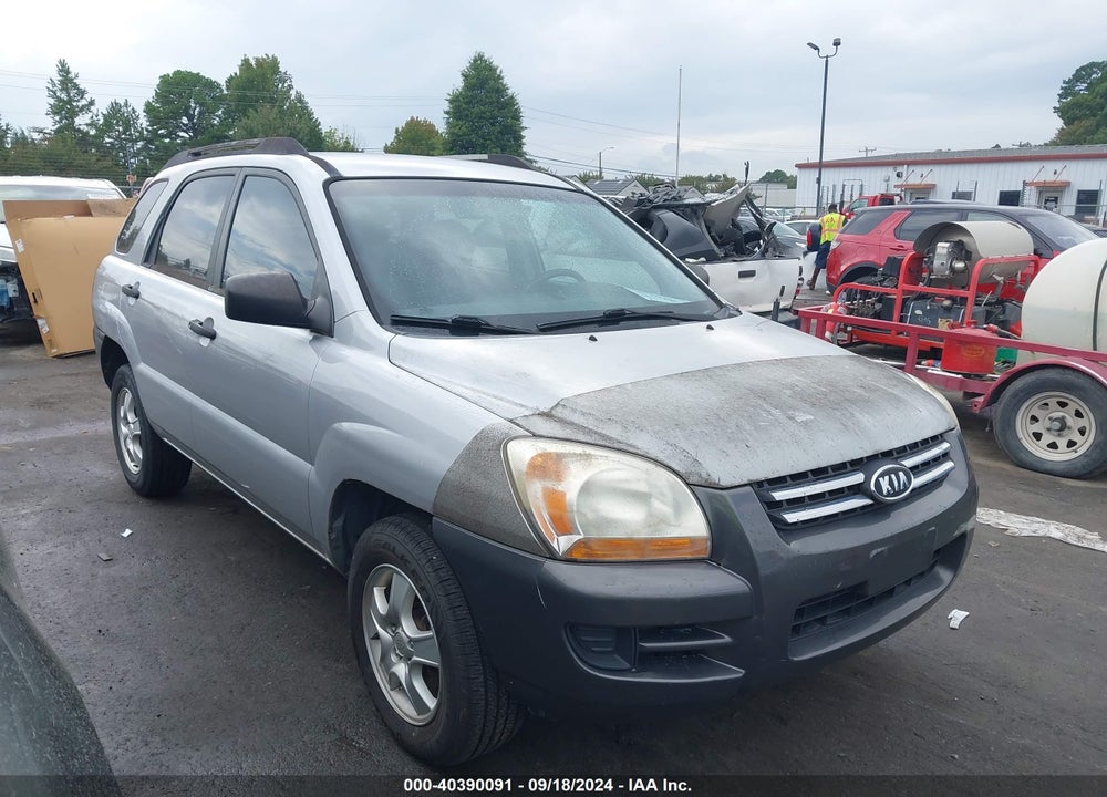 2007 KIA SPORTAGE LX VIN: KNDJF724477396785