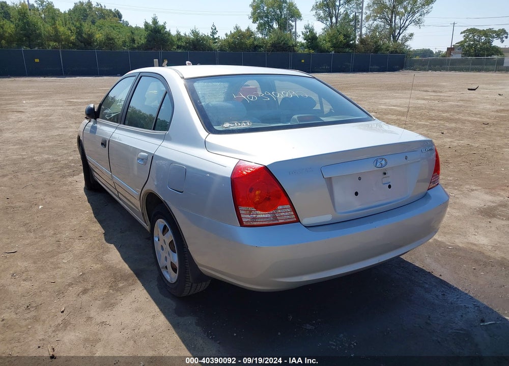 2005 HYUNDAI ELANTRA GLS/GT VIN: KMHDN46D65U176776