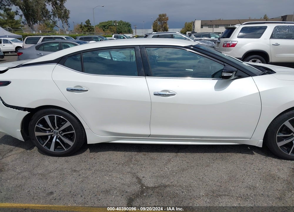 2021 NISSAN MAXIMA SV XTRONIC CVT VIN: 1N4AA6CV9MC515956