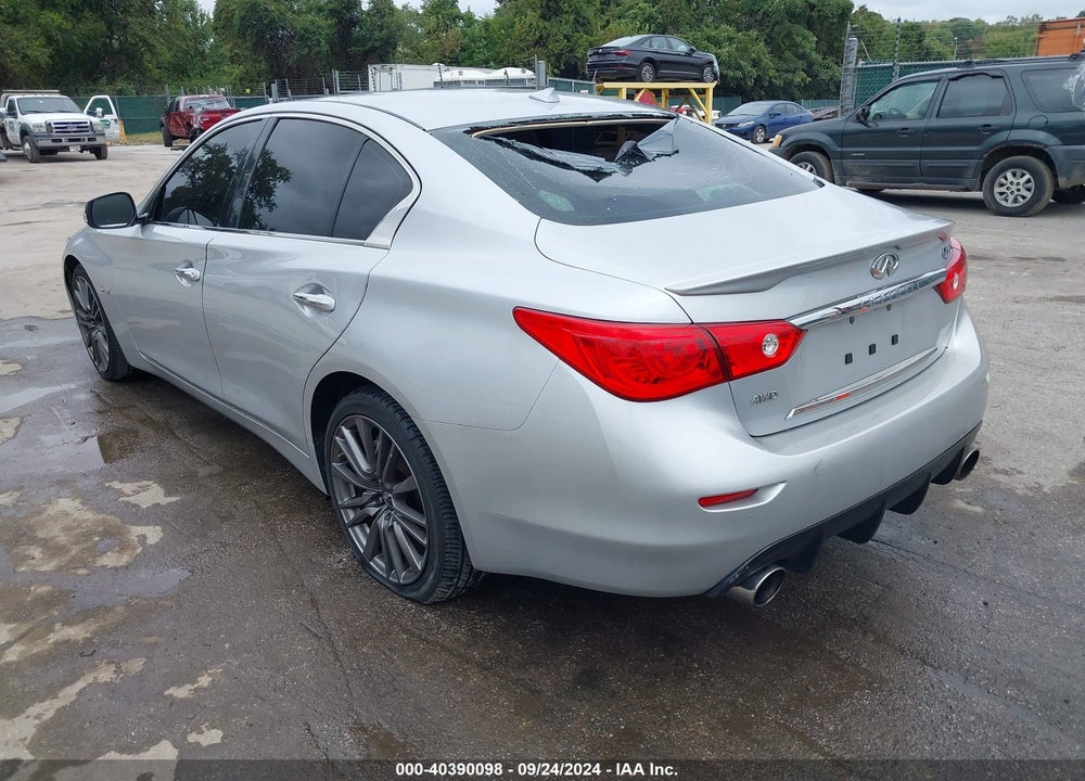 2016 INFINITI Q50 3.0T RED SPORT 400 VIN: JN1FV7AR1GM452062