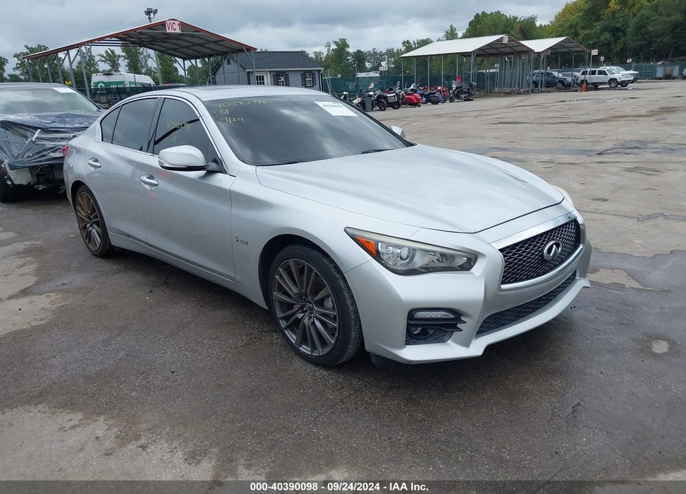 2016 INFINITI Q50 3.0T RED SPORT 400 VIN: JN1FV7AR1GM452062