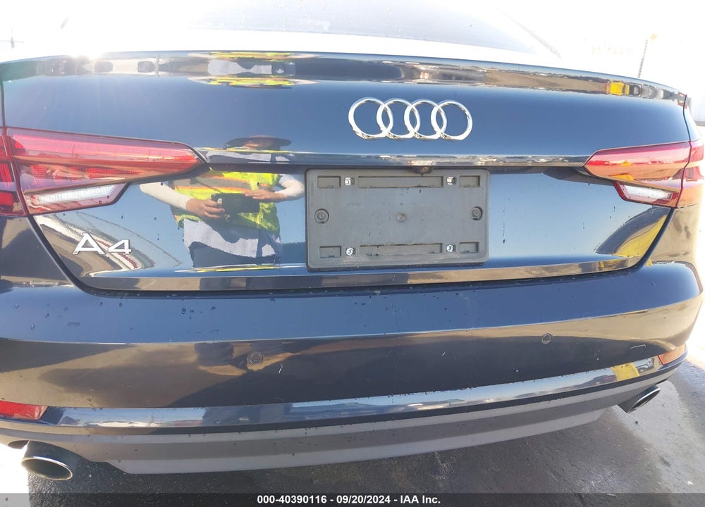 2017 AUDI A4 2.0T PREMIUM VIN: WAUGNAF4XHN006206