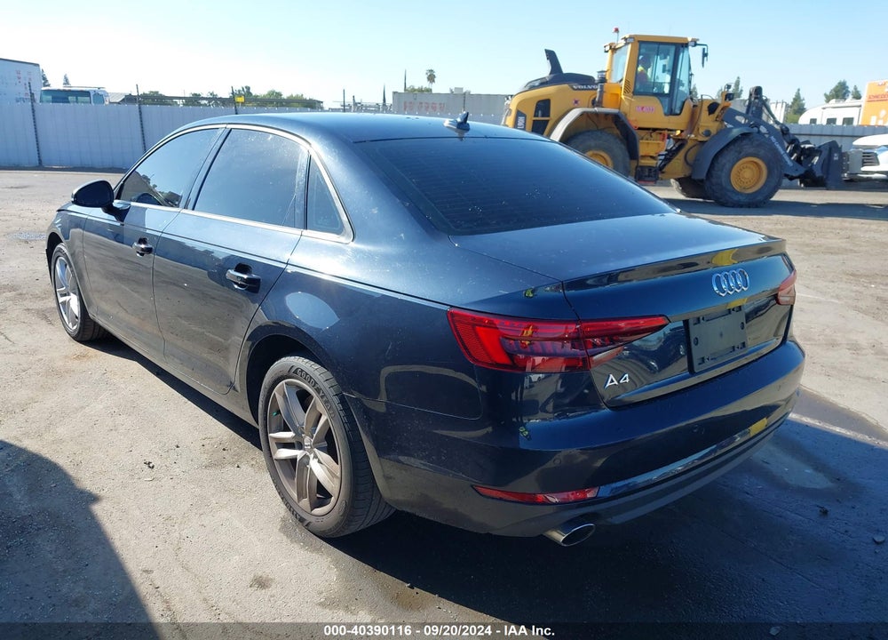 2017 AUDI A4 2.0T PREMIUM VIN: WAUGNAF4XHN006206