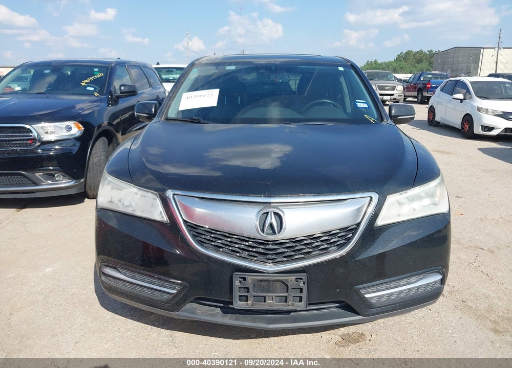 2015 ACURA MDX TECHNOLOGY PACKAGE VIN: 5FRYD3H41FB003997
