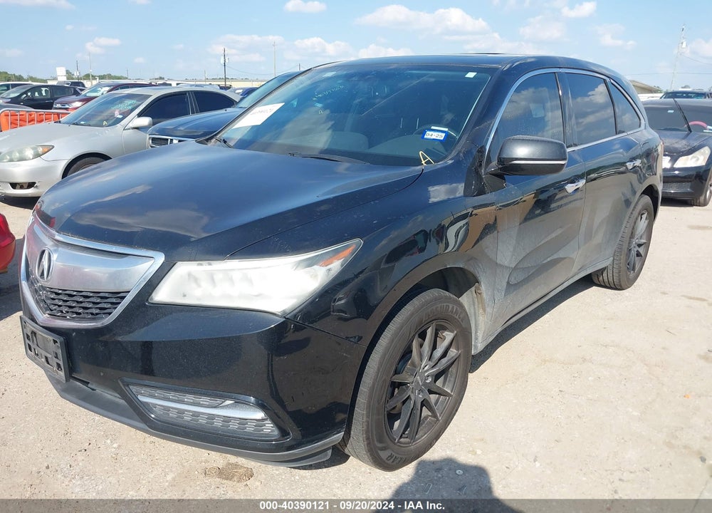 2015 ACURA MDX TECHNOLOGY PACKAGE VIN: 5FRYD3H41FB003997