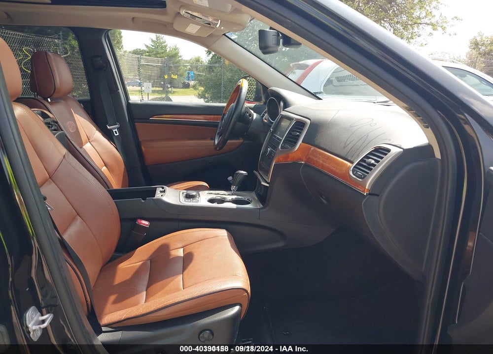 2012 JEEP GRAND CHEROKEE OVERLAND VIN: 1C4RJFCT4CC289867