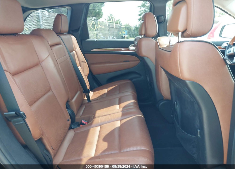 2012 JEEP GRAND CHEROKEE OVERLAND VIN: 1C4RJFCT4CC289867