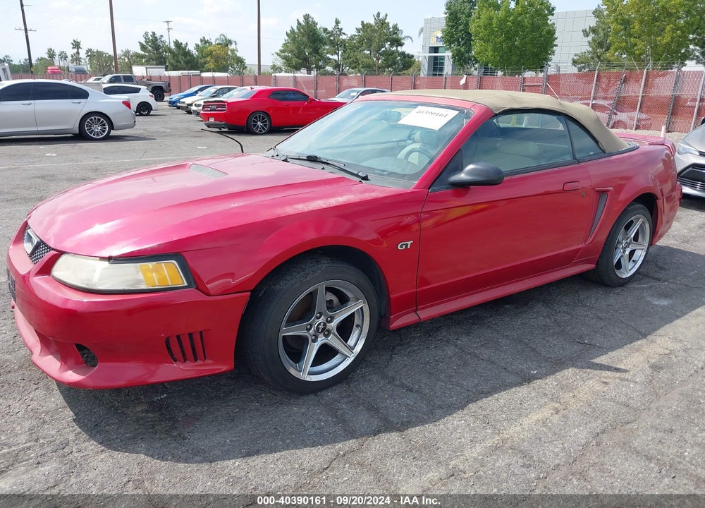 2000 FORD MUSTANG GT VIN: 1FAFP45X3YF152095