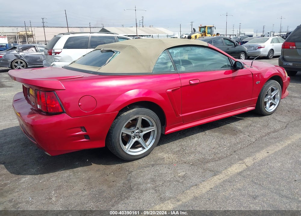 2000 FORD MUSTANG GT VIN: 1FAFP45X3YF152095