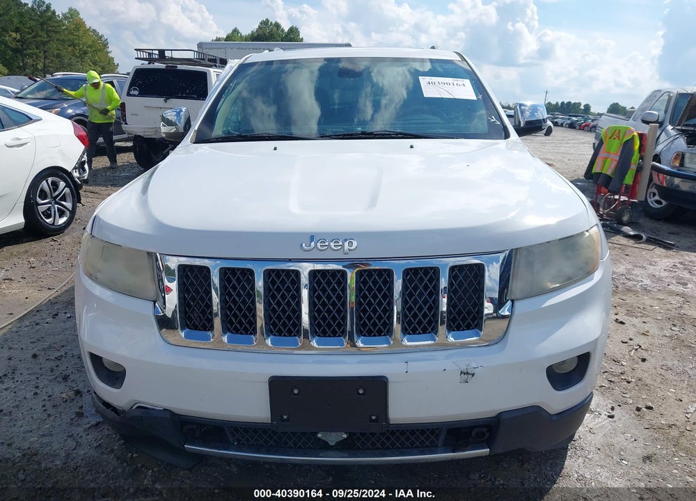 2013 JEEP GRAND CHEROKEE OVERLAND VIN: 1C4RJFCT1DC524131