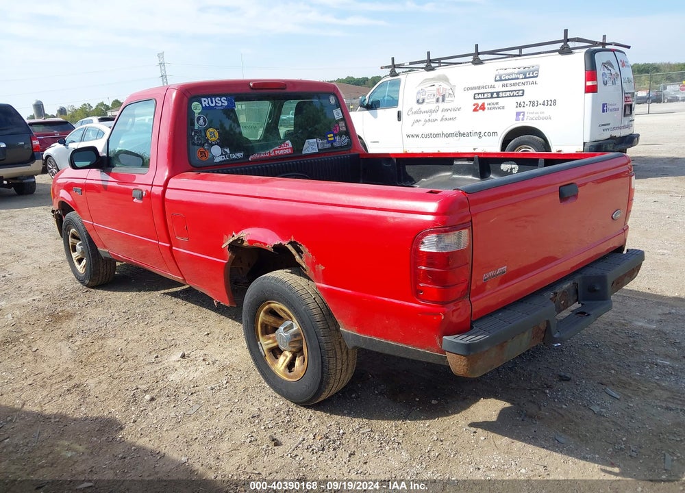 2004 FORD RANGER XL/XLT VIN: 1FTYR10D54PA89496