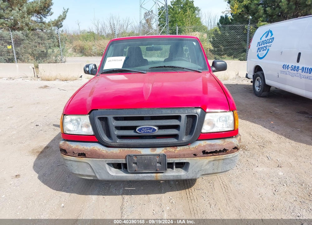 2004 FORD RANGER XL/XLT VIN: 1FTYR10D54PA89496