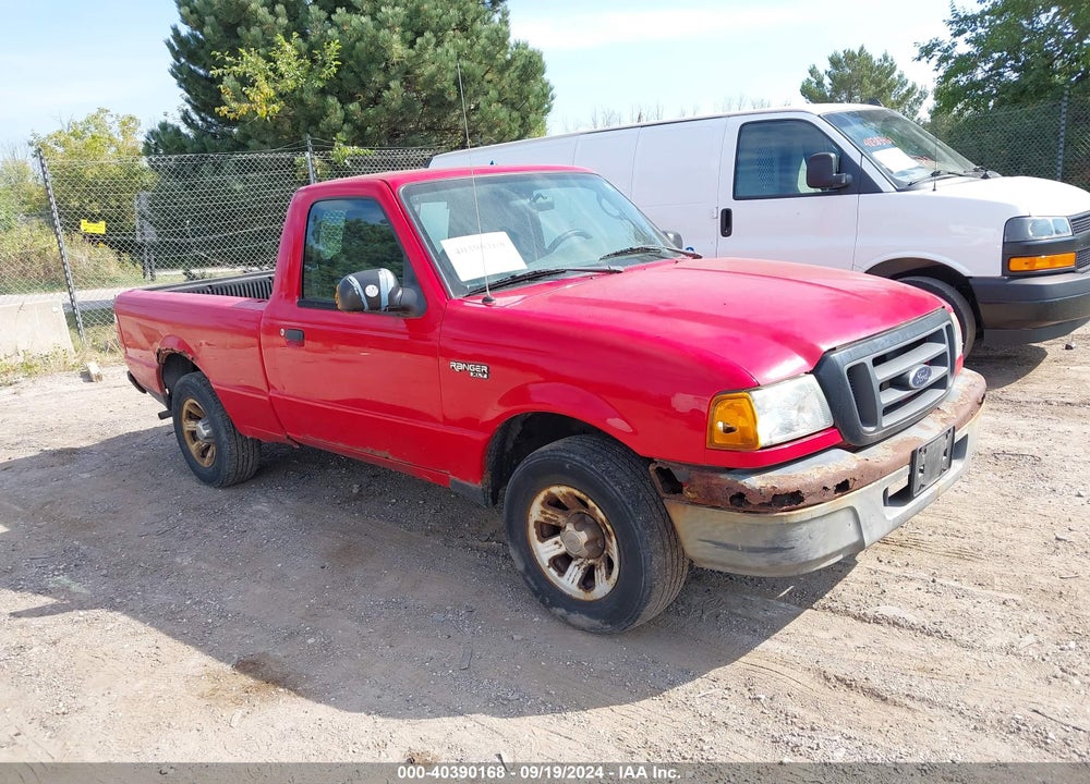 2004 FORD RANGER XL/XLT VIN: 1FTYR10D54PA89496
