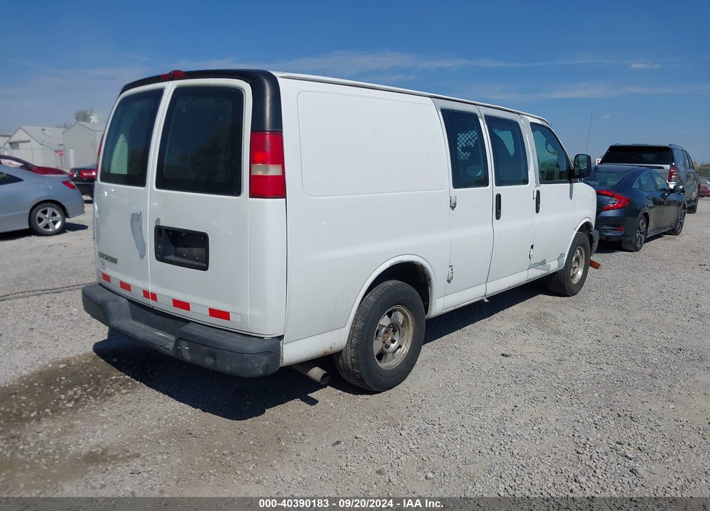 2007 CHEVROLET EXPRESS WORK VAN VIN: 1GCFG15X171192146
