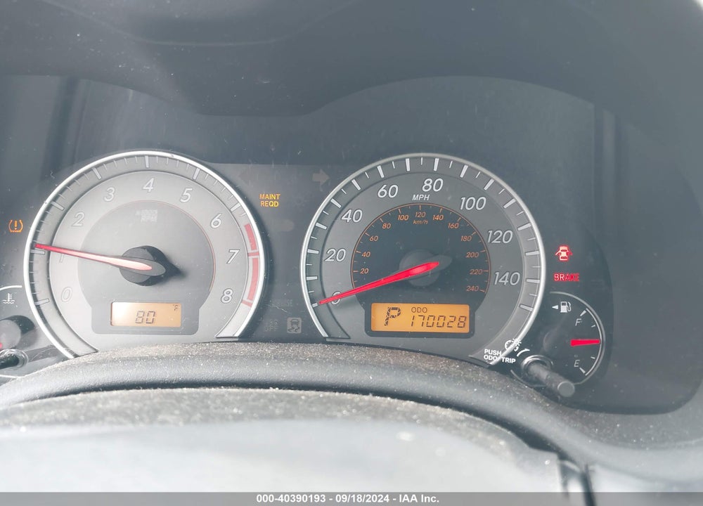 2010 TOYOTA COROLLA S VIN: 1NXBU4EE7AZ257459