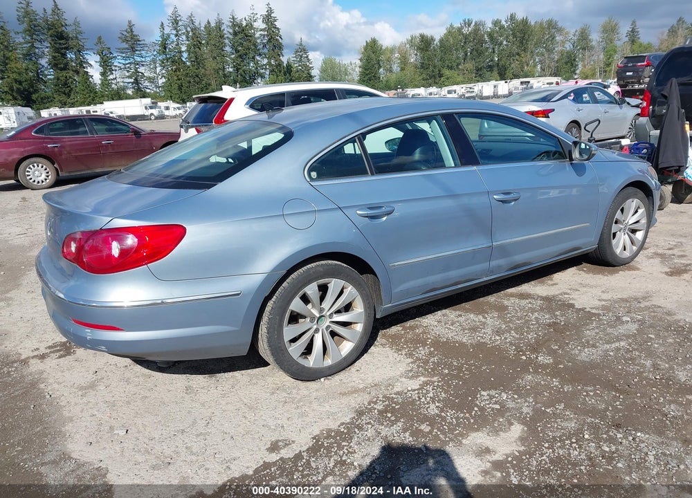2009 VOLKSWAGEN CC SPORT VIN: WVWML73C19E518481