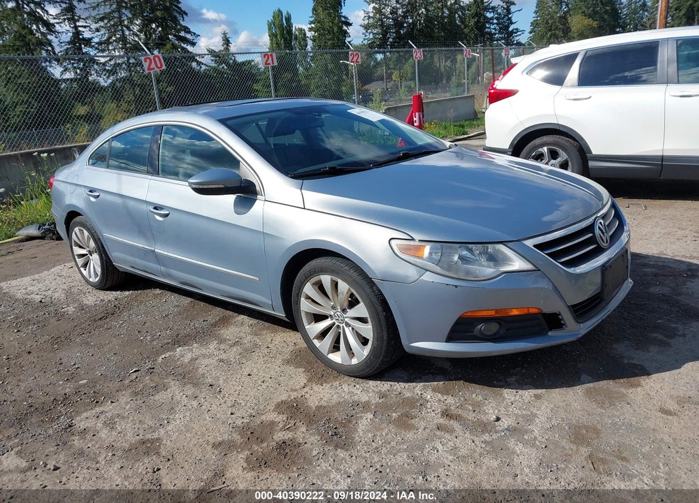 2009 VOLKSWAGEN CC SPORT VIN: WVWML73C19E518481